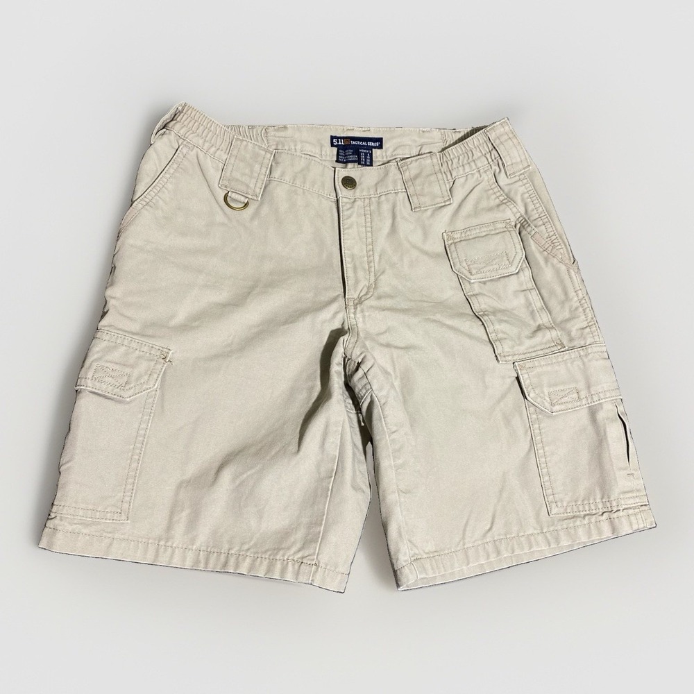 511 Tactical Series Utility Cargo Shorts Women's Size 6 Tan Khaki Multi Pockets